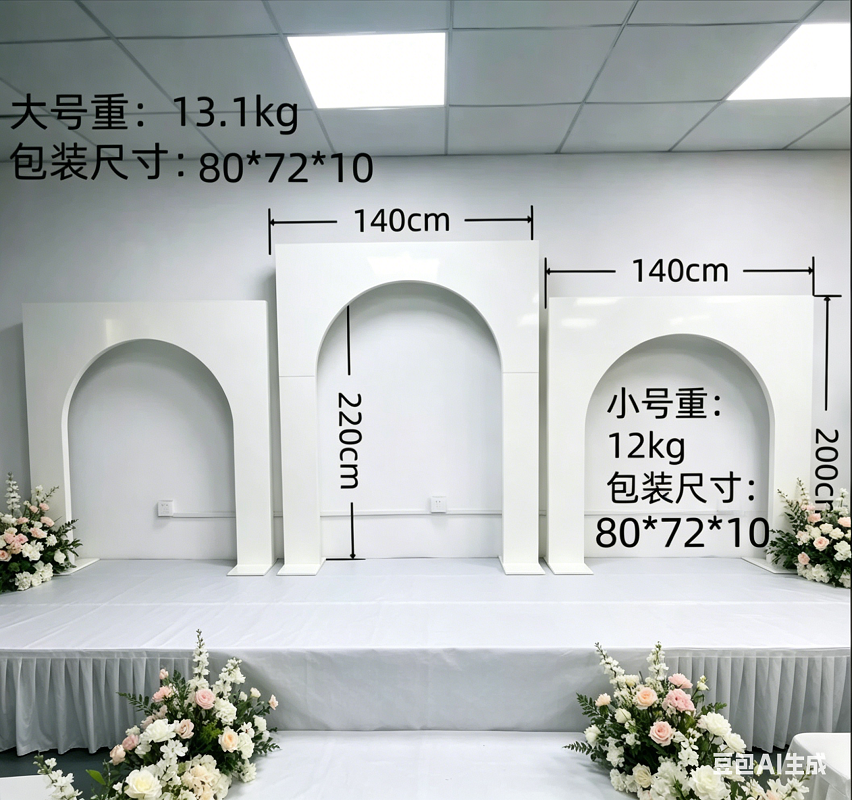 Wedding Decor Supply Store - 3pcs New Wedding Party Supply Store