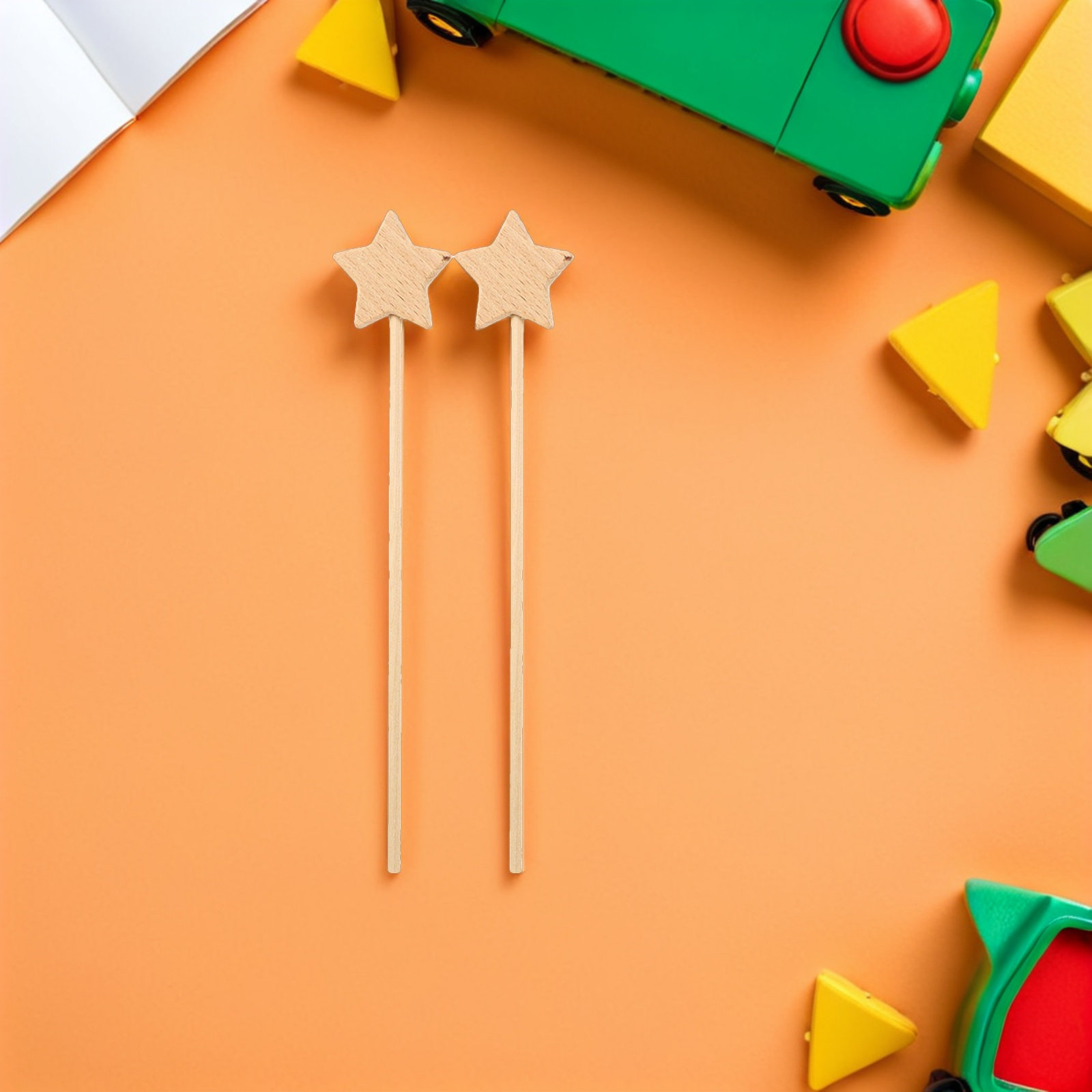 Wedding Supply Kit - 10Pcs DIY Unpainted Wooden Fairy Wands