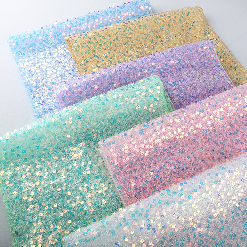 Table Runner Sequin - 1pc 180/275cm Sequined Mermaid Glittering Table