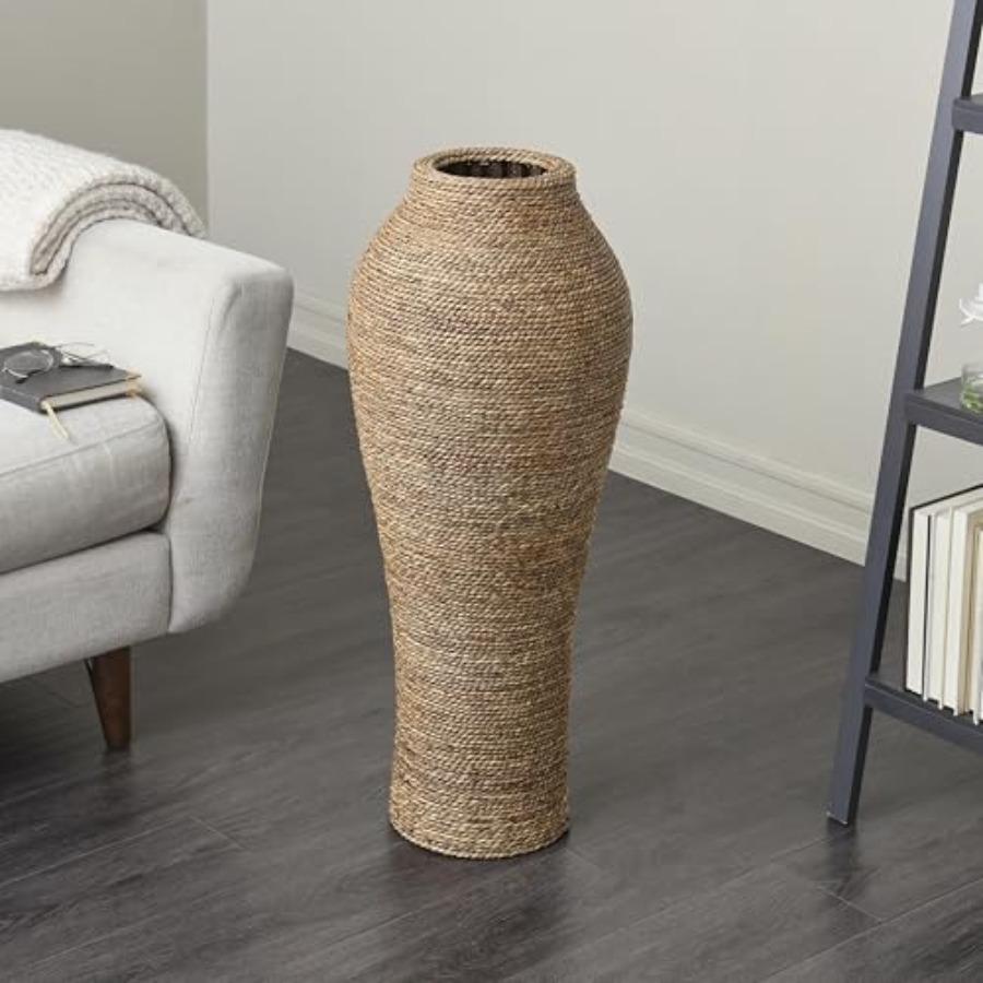 Seagrass Handmade Decorative V - Centerpiece Vase Tall avis et prix