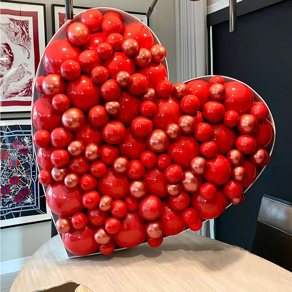 Big Love Heart Mosaic DIY Gian - Confetti Balloon Set avis et prix