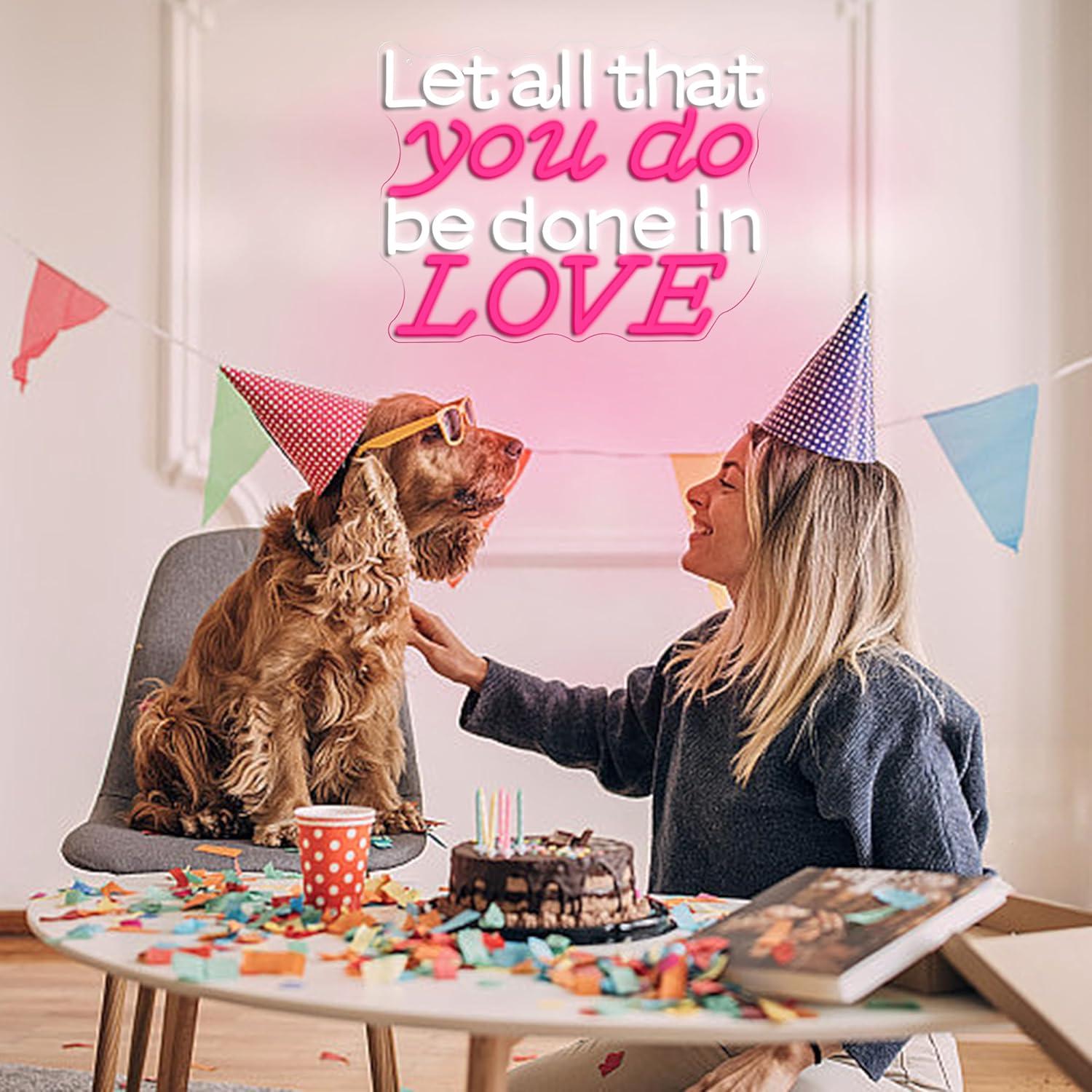 Let All That You Do Be Done In - Wedding Led avis et prix
