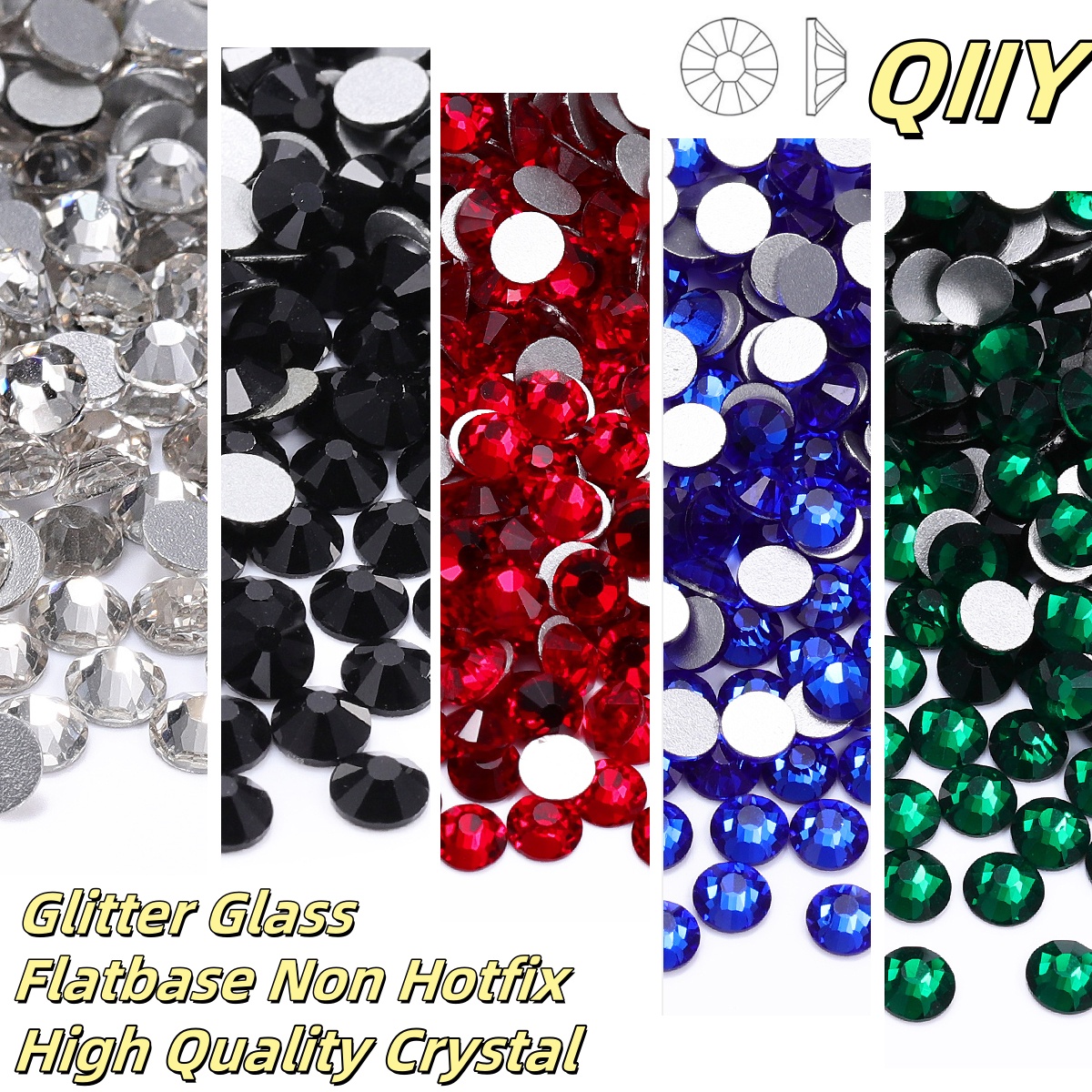 QIIY Boutique Flatbase Glass R - Wedding Dress Supply avis et prix