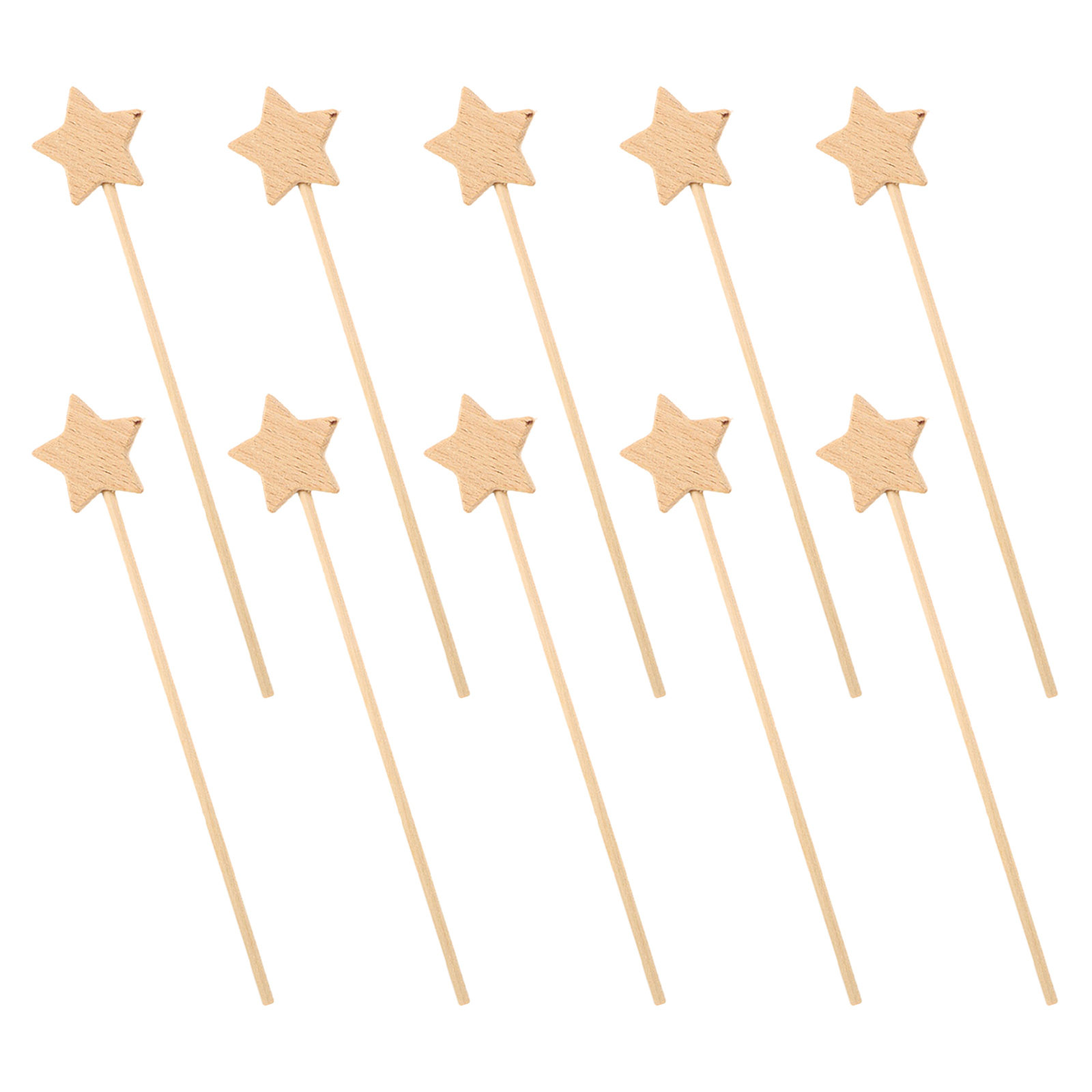10Pcs DIY Unpainted Wooden Fai - Wedding Supply Kit avis et prix