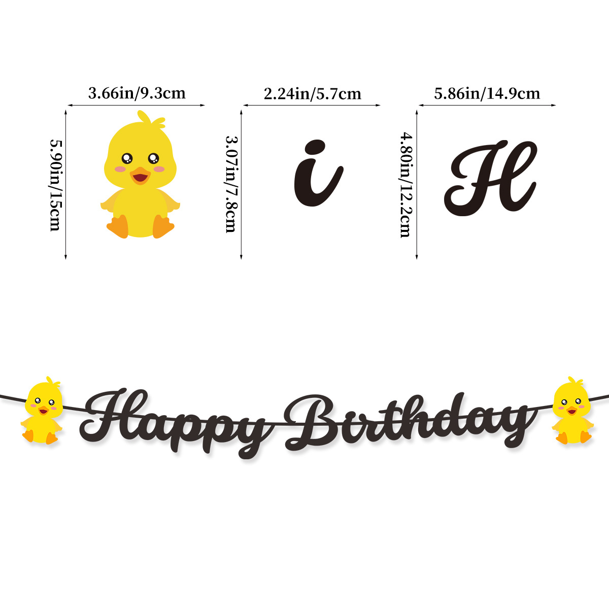 Cute Swim Duck Theme Happy Bir - Confetti Balloon Set avis et prix