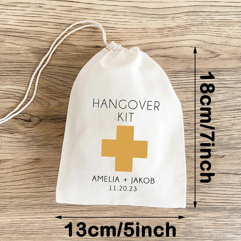Custom 5Pcs Hangover Kit Cotto - Wedding Supply Kit avis et prix