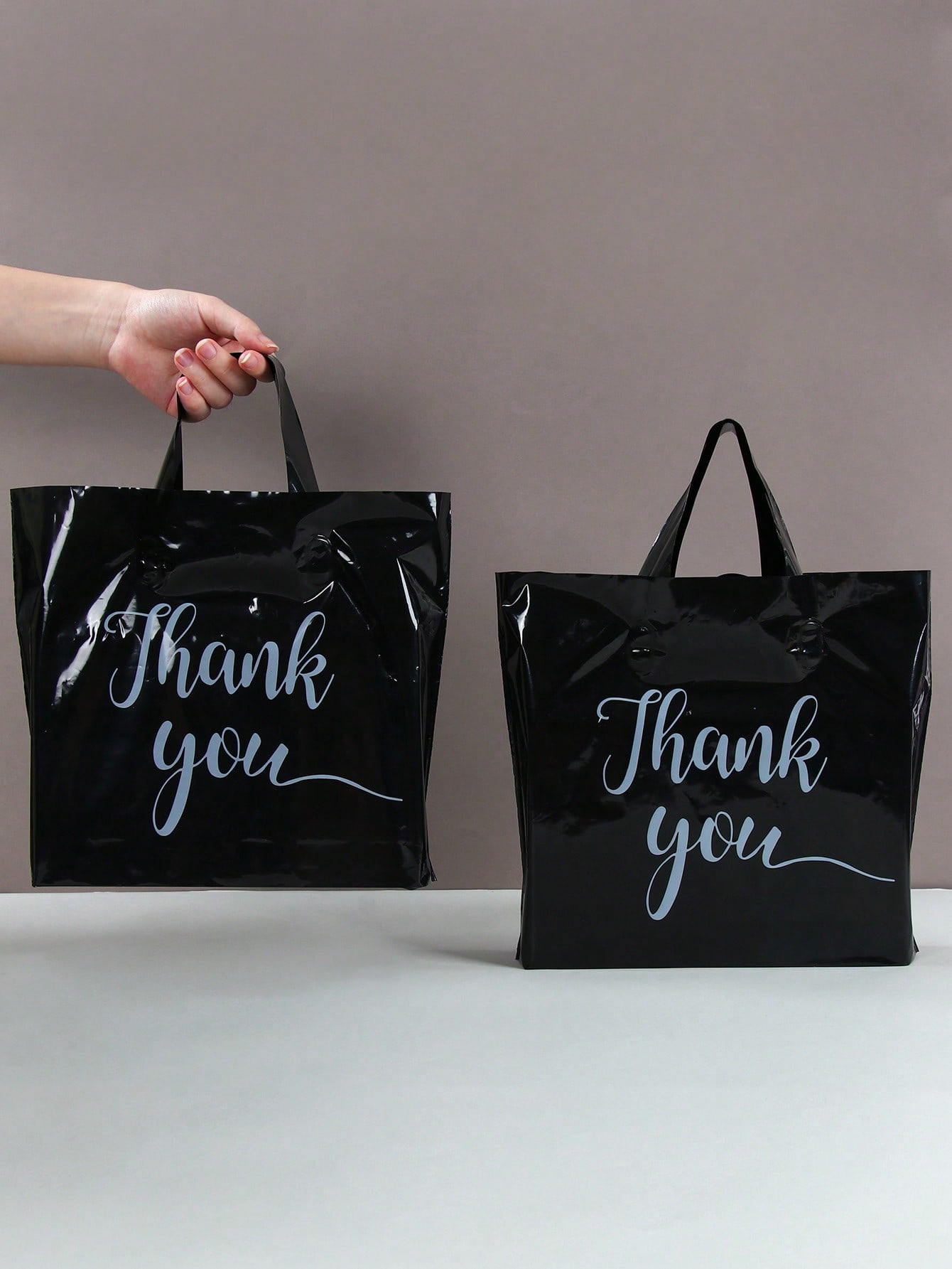 25/50pcs Black Gift Bags, Thic - Wedding Decor Supply Store avis et prix