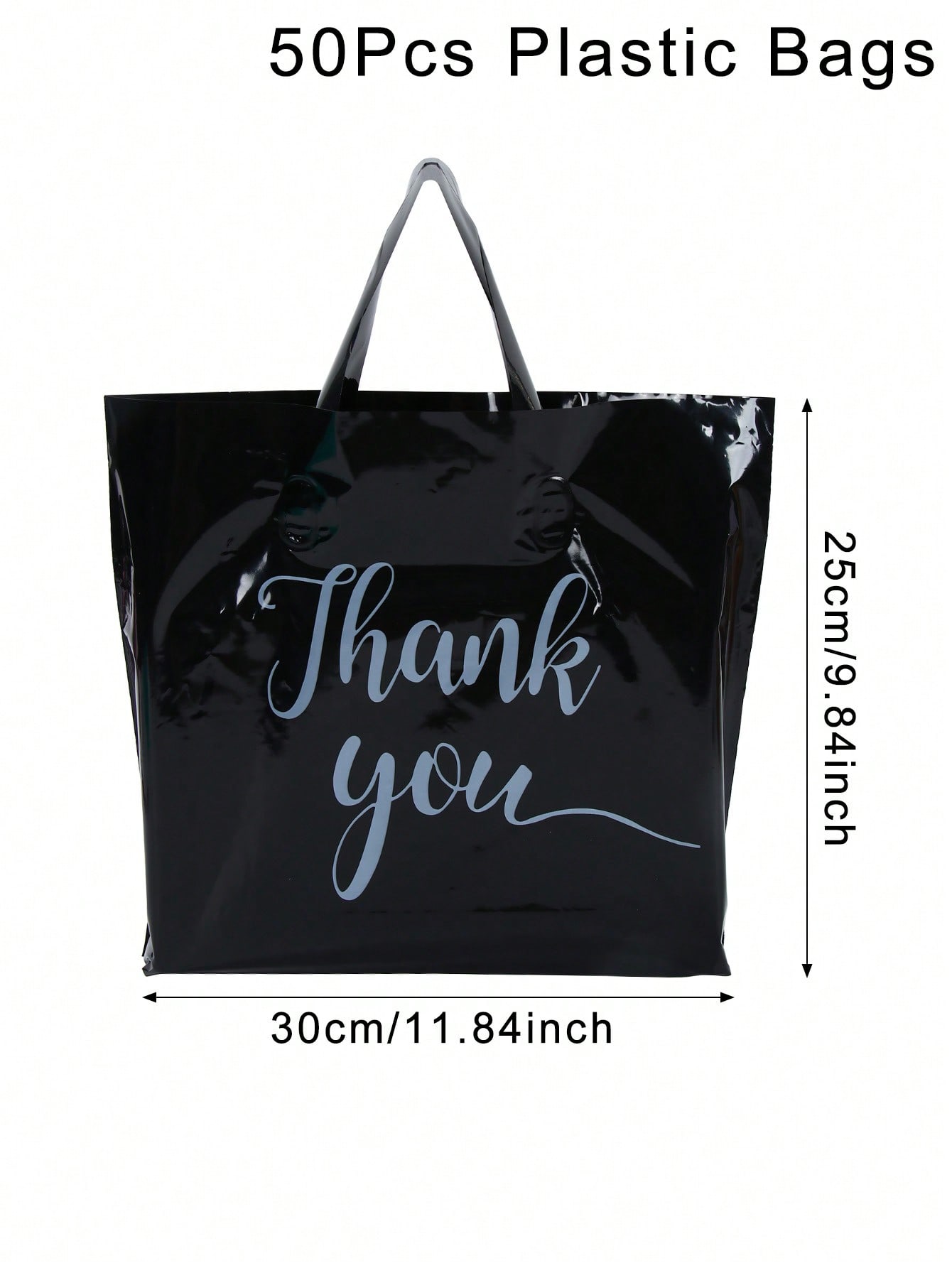 25/50pcs Black Gift Bags, Thic - Wedding Decor Supply Store avis et prix