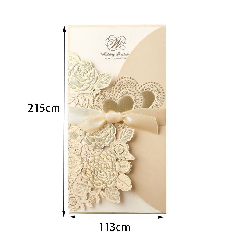 5/10Pcs Laser Cut Wedding Invi - Wedding Supply Business avis et prix