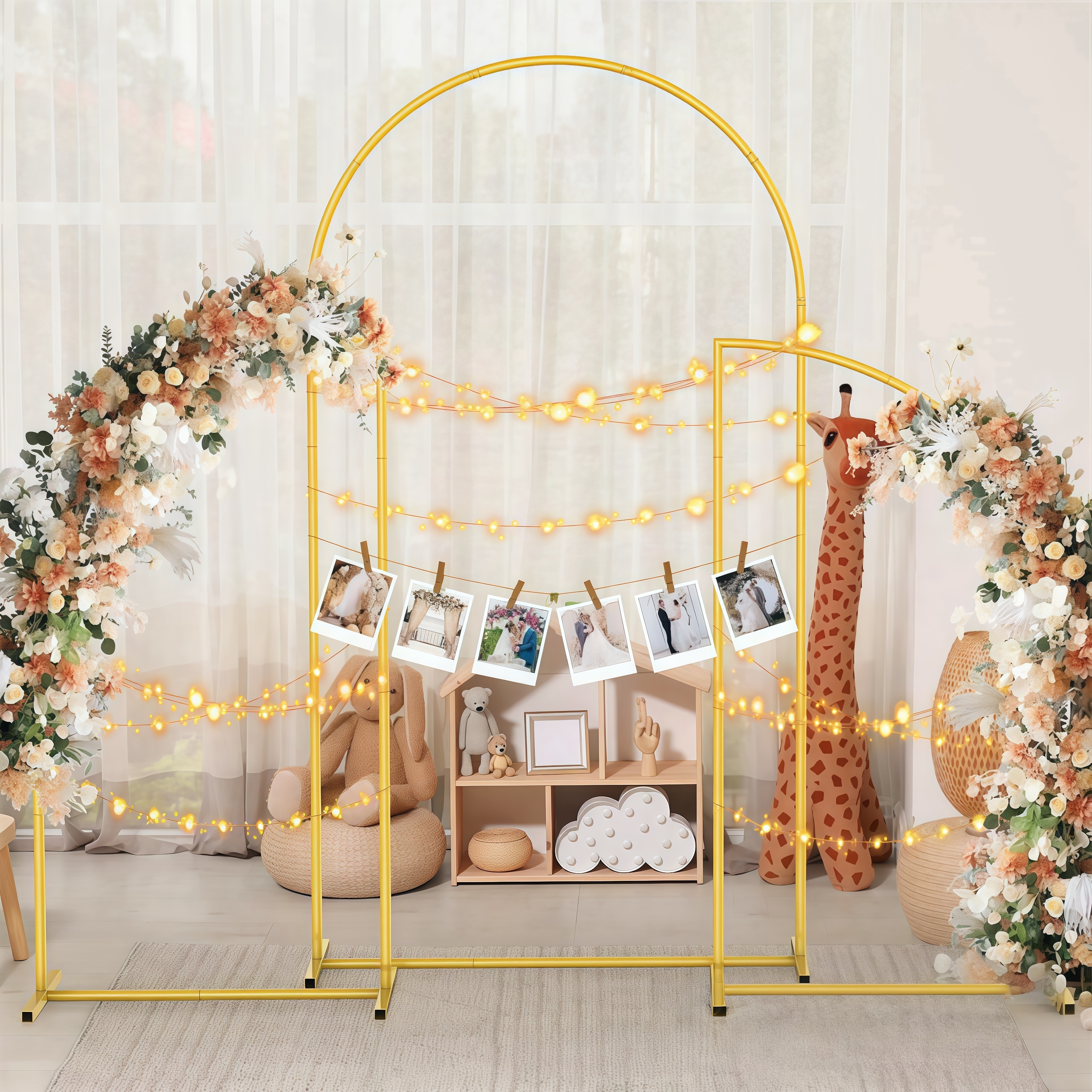 Crown Metal Arch Stand,3pcs Se - Confetti Balloon Set avis et prix