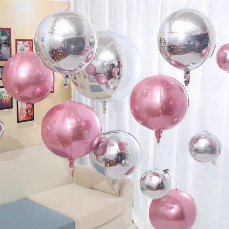 5pcs 10 18 22 Inch 4D Round Me - Wedding Decor Supply Store avis et prix