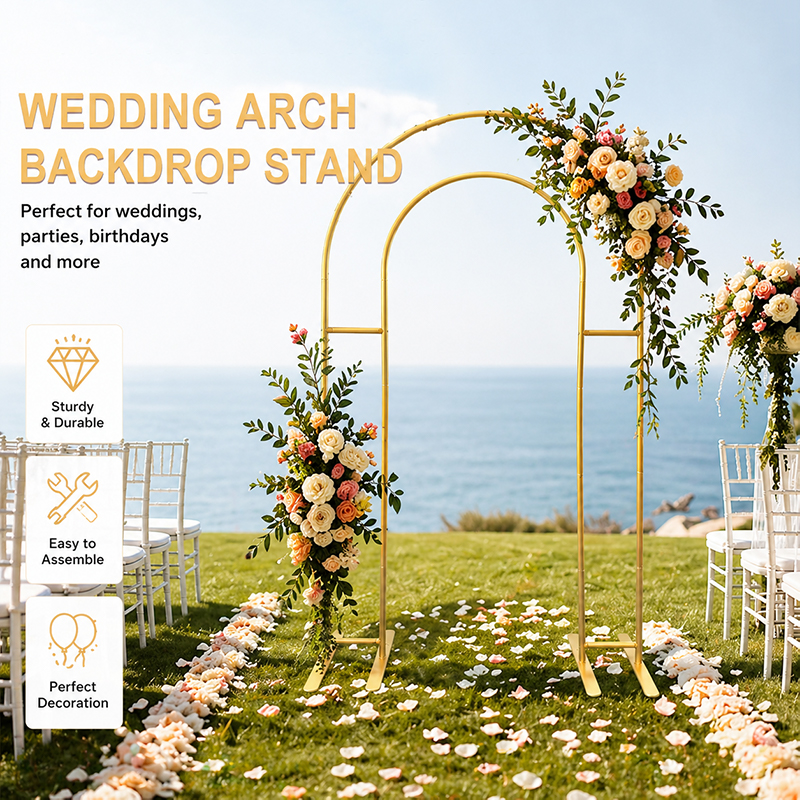 Open Arch Backdrop Stand, Doub - Confetti Balloon Set avis et prix