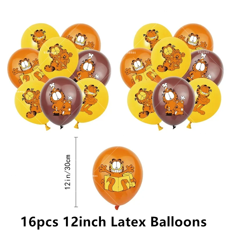 Cute Cartoon G-arfielded Birth - Confetti Balloon Set avis et prix