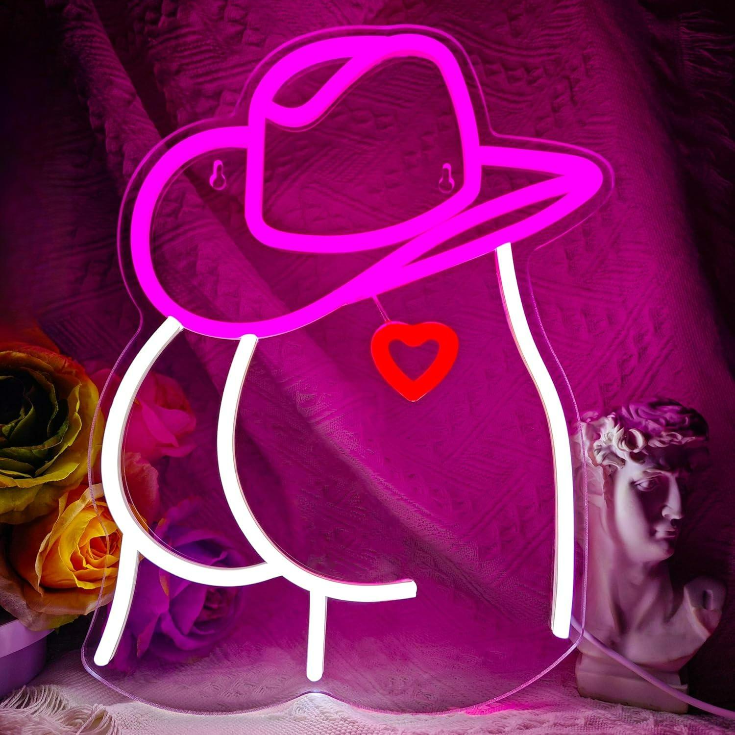 Cowgirl Neon Sign Dimmable LED - Wedding Led avis et prix