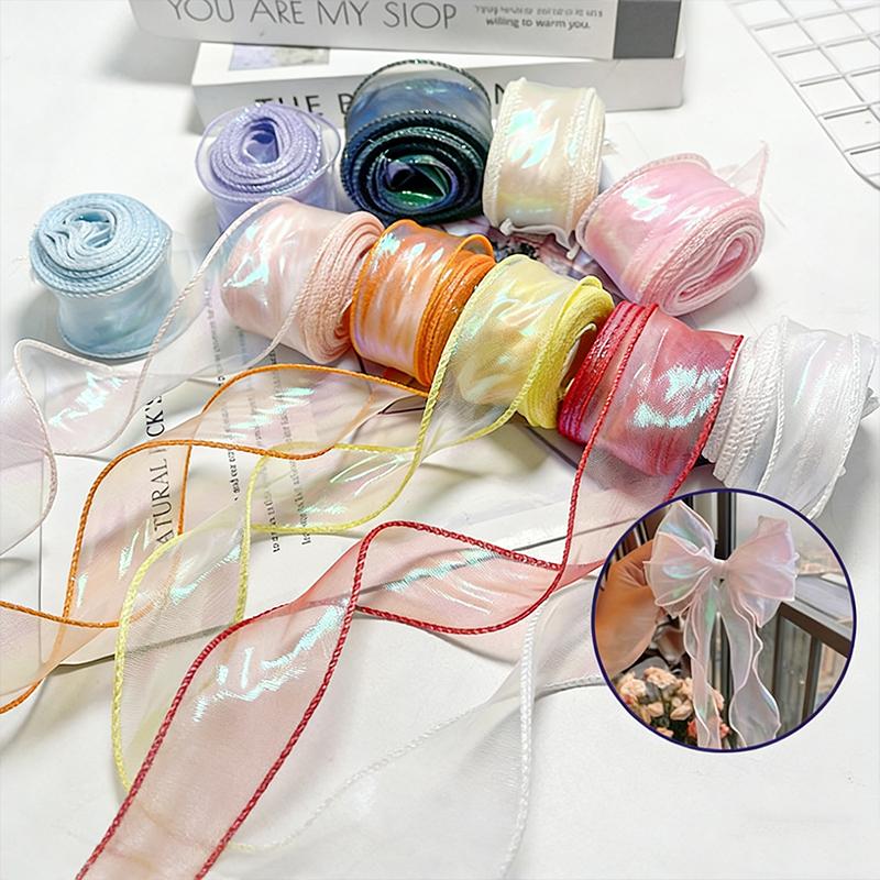Fishtail Organza Ribbon 4cm Re - Wedding Packaging avis et prix