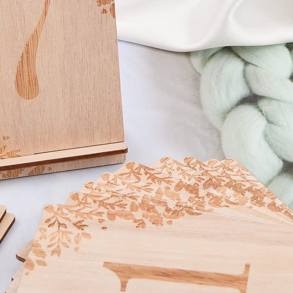 10pcs 1-10 Numbers Wooden Tabl - Table Number Gold avis et prix