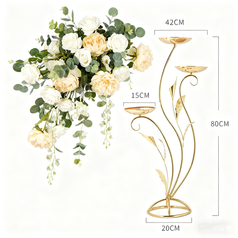 Gold Flower Stand for Wedding  - Wedding Decor Supply Store avis et prix