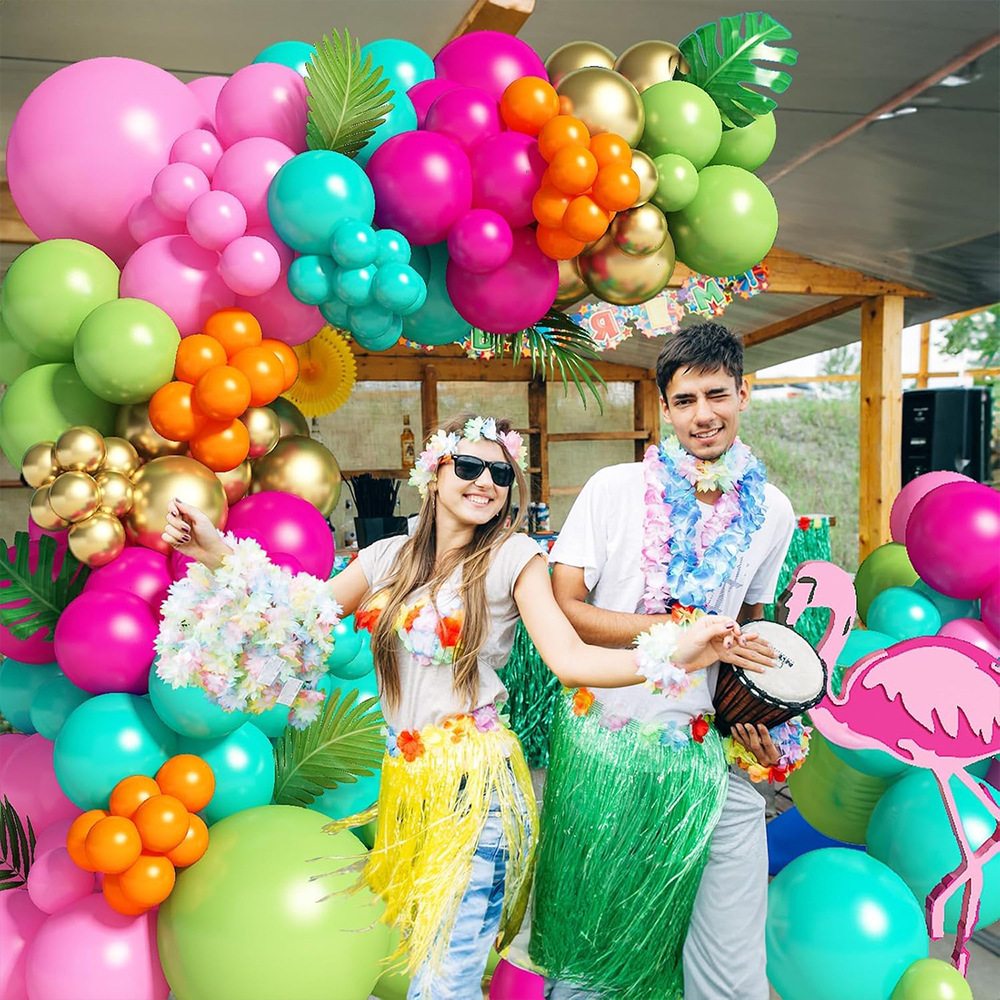 138Pcs Summer Tropical Balloon - Wedding Supply Kit avis et prix