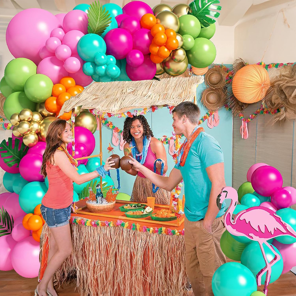 138Pcs Summer Tropical Balloon - Wedding Supply Kit avis et prix