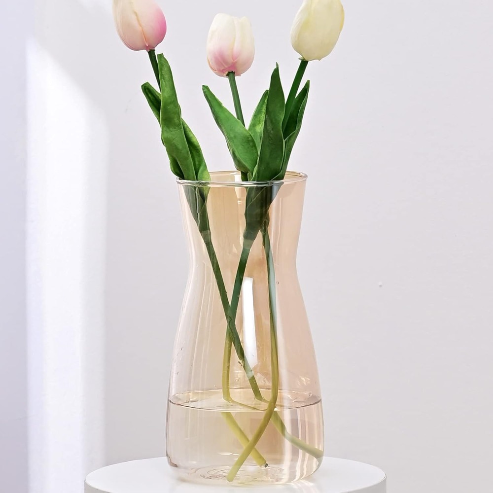 8 Inch Tall Glass Flower Vases - Centerpiece Vase Tall avis et prix