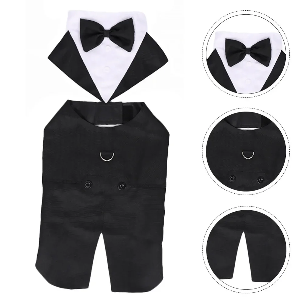 Pet Dog Clothes Wedding Shirt  - Suitsupply Wedding Tuxedo avis et prix