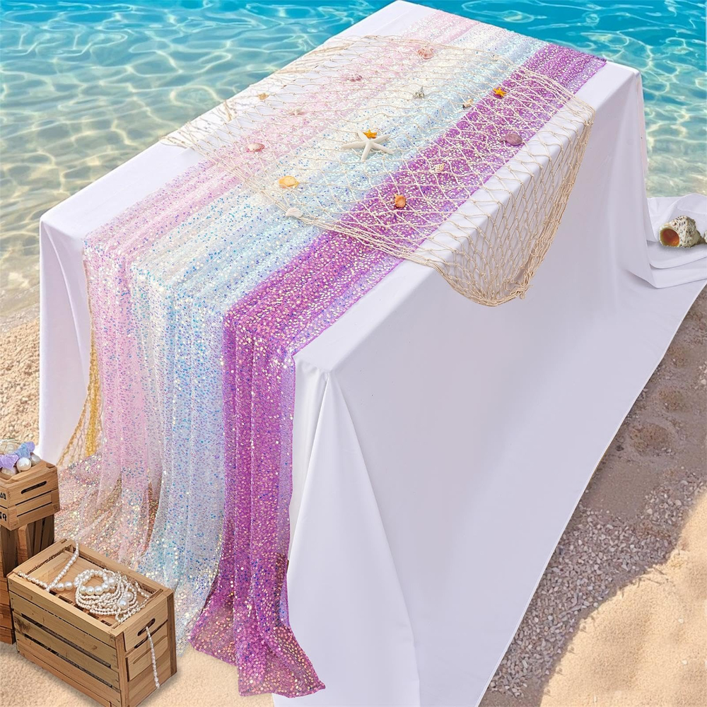 1 Pack Sequin Table Runner Spa - Table Runner Sequin avis et prix