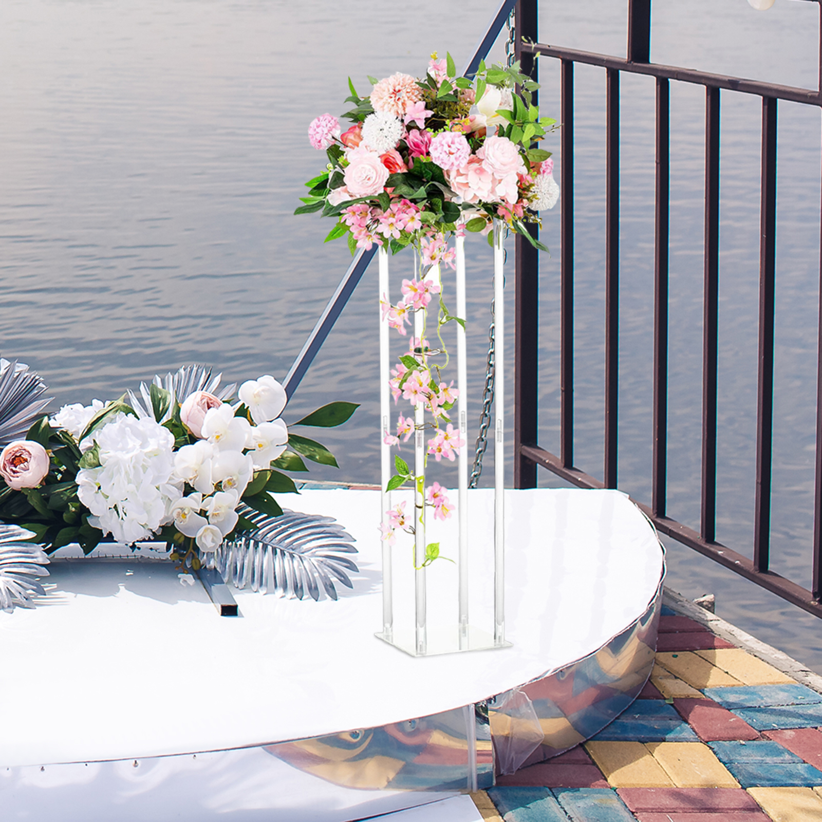 Acrylic Vases Wedding Centerpi - Centerpiece Vase Tall avis et prix