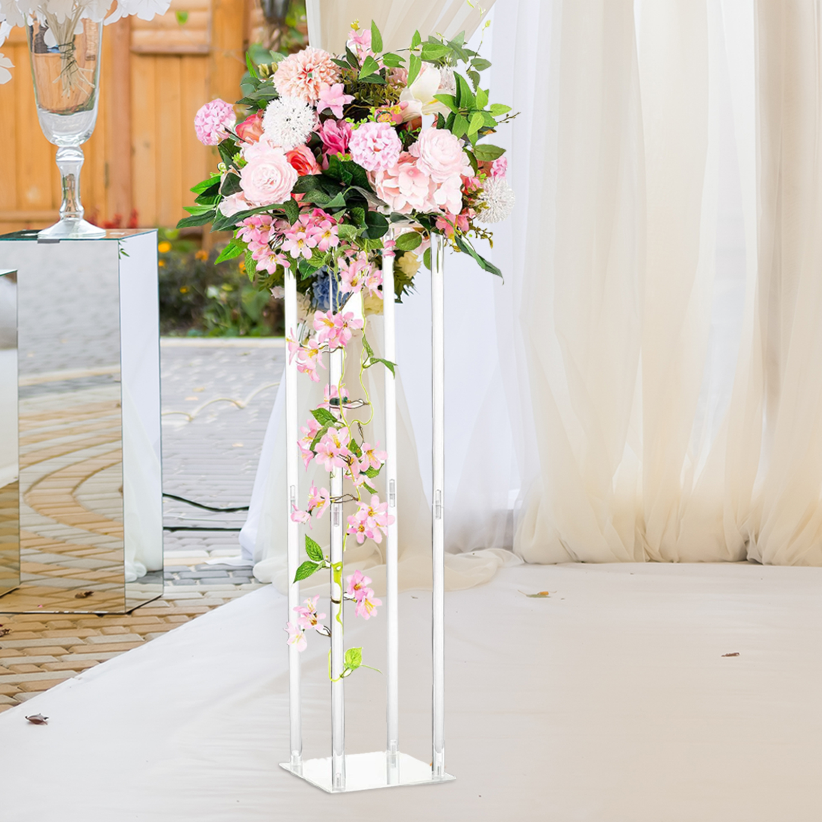 Acrylic Vases Wedding Centerpi - Centerpiece Vase Tall avis et prix