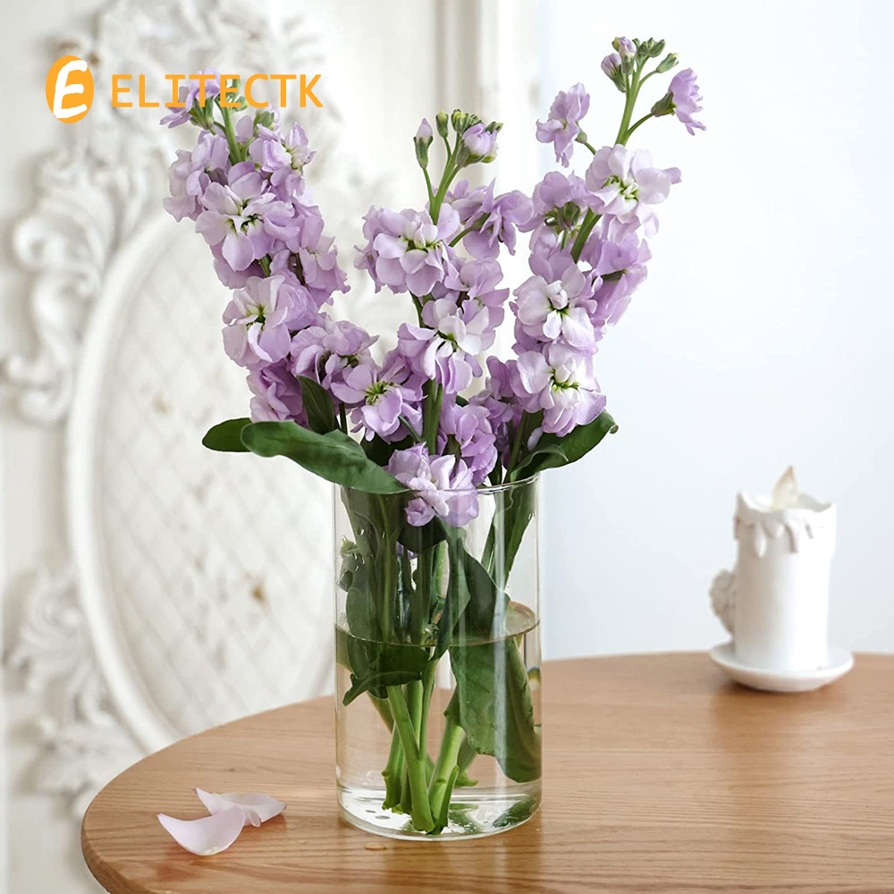 Glass Cylinder Vase Hurricane  - Centerpiece Vase Tall avis et prix