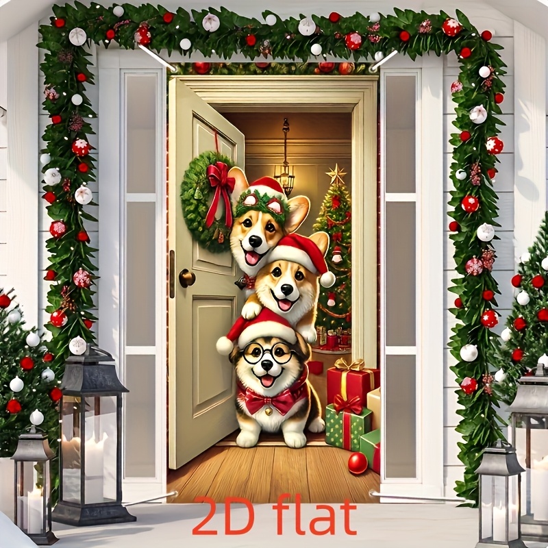 1pc 2D plane door panel corgi  - Wedding Day Supply List avis et prix