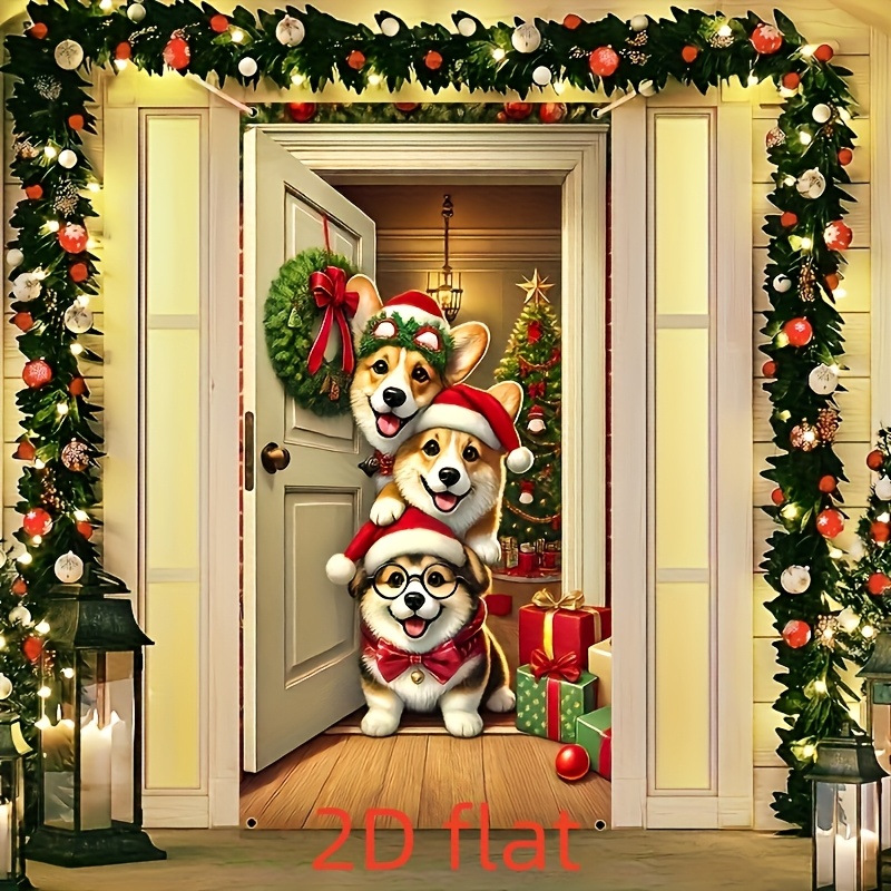 1pc 2D plane door panel corgi  - Wedding Day Supply List avis et prix