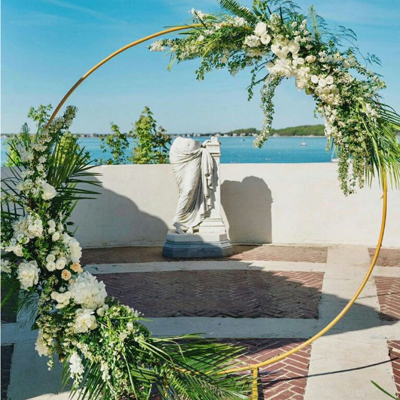 Wedding Arch Stand Round Metal - Confetti Balloon Set avis et prix