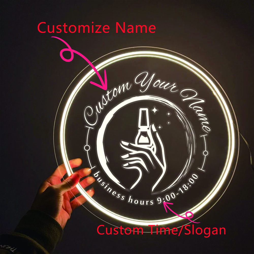 1PC Round Shape Nail Art Theme - Wedding Led avis et prix