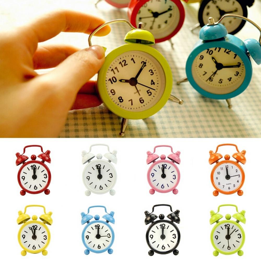 Portable Mini Alarm Clock Retr - Table Number Gold avis et prix