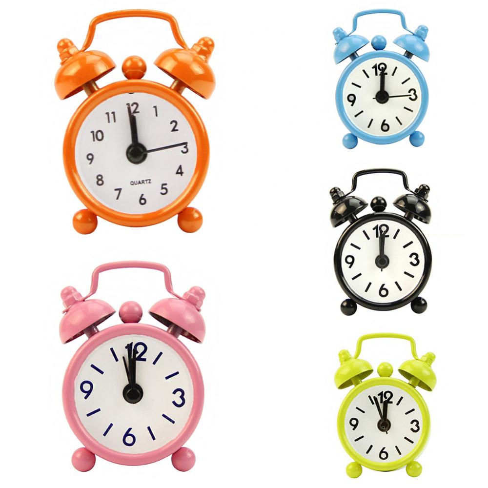 Portable Mini Alarm Clock Retr - Table Number Gold avis et prix