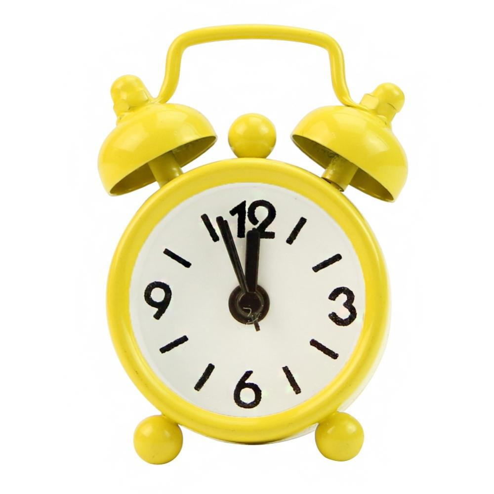 Portable Mini Alarm Clock Retr - Table Number Gold avis et prix