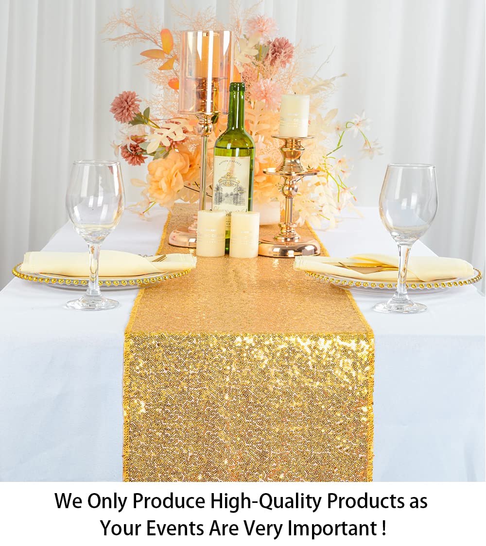 Sequin Table Runners Gold Tabl - Table Runner Sequin avis et prix