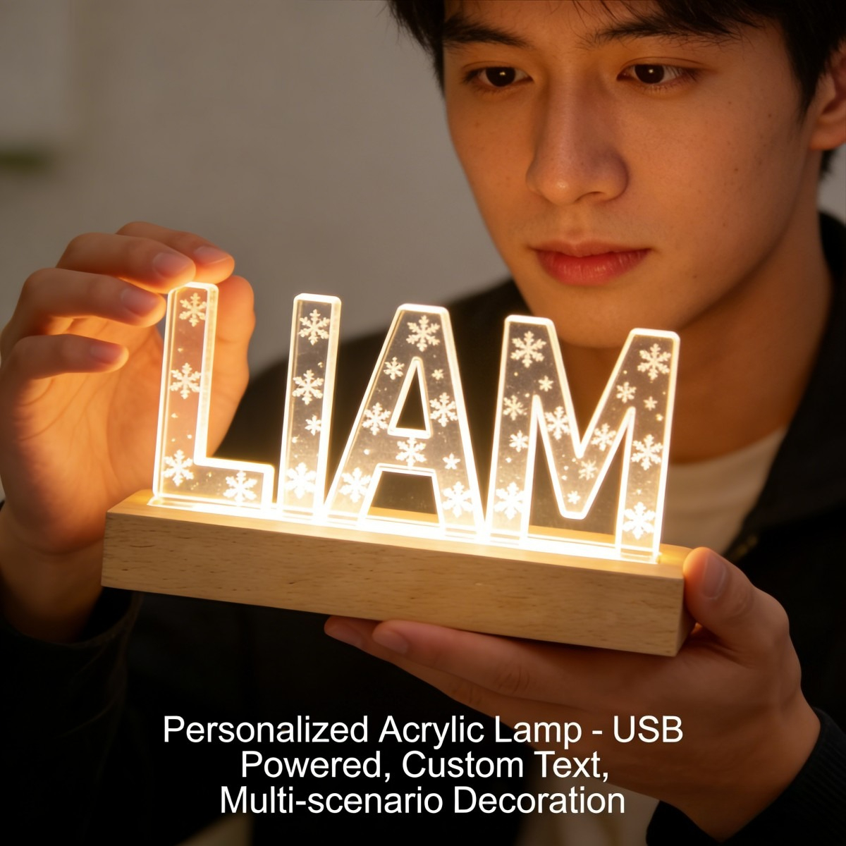 Personalized Acrylic LED Night - Wedding Led avis et prix