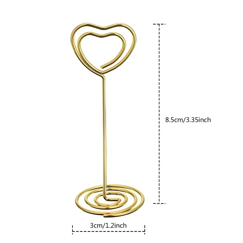 10pcs Heart Shape Table Number - Table Number Gold avis et prix