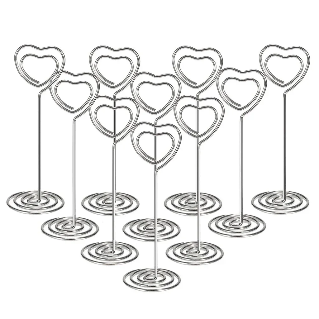10pcs Heart Shape Table Number - Table Number Gold avis et prix