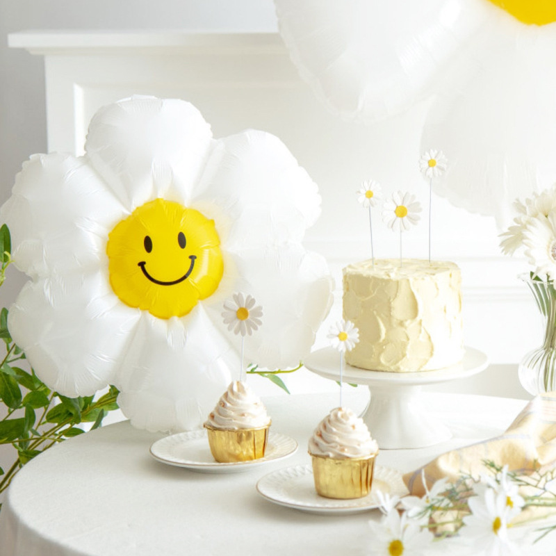 1/10 daisy balloons, huge smil - Confetti Balloon Set avis et prix