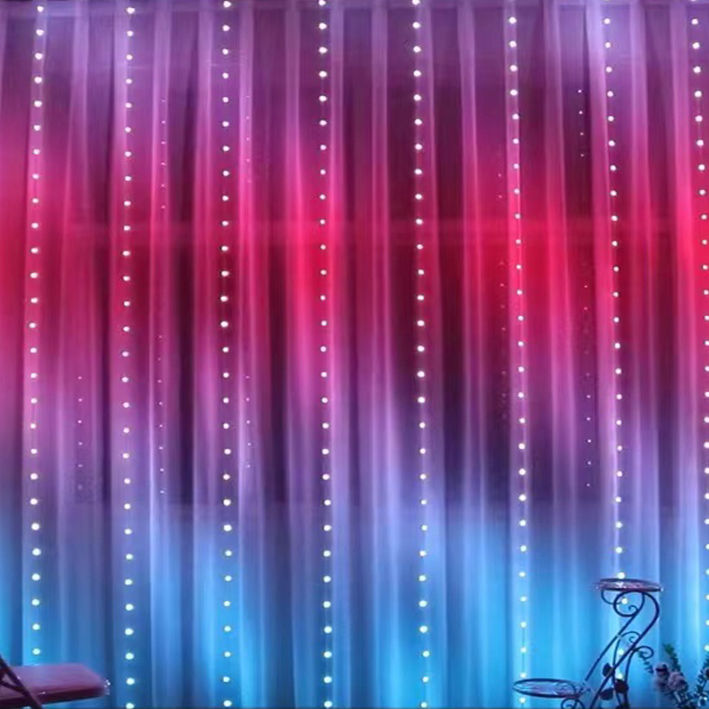 3M RGB Smart LED Curtain Light - Wedding Led avis et prix
