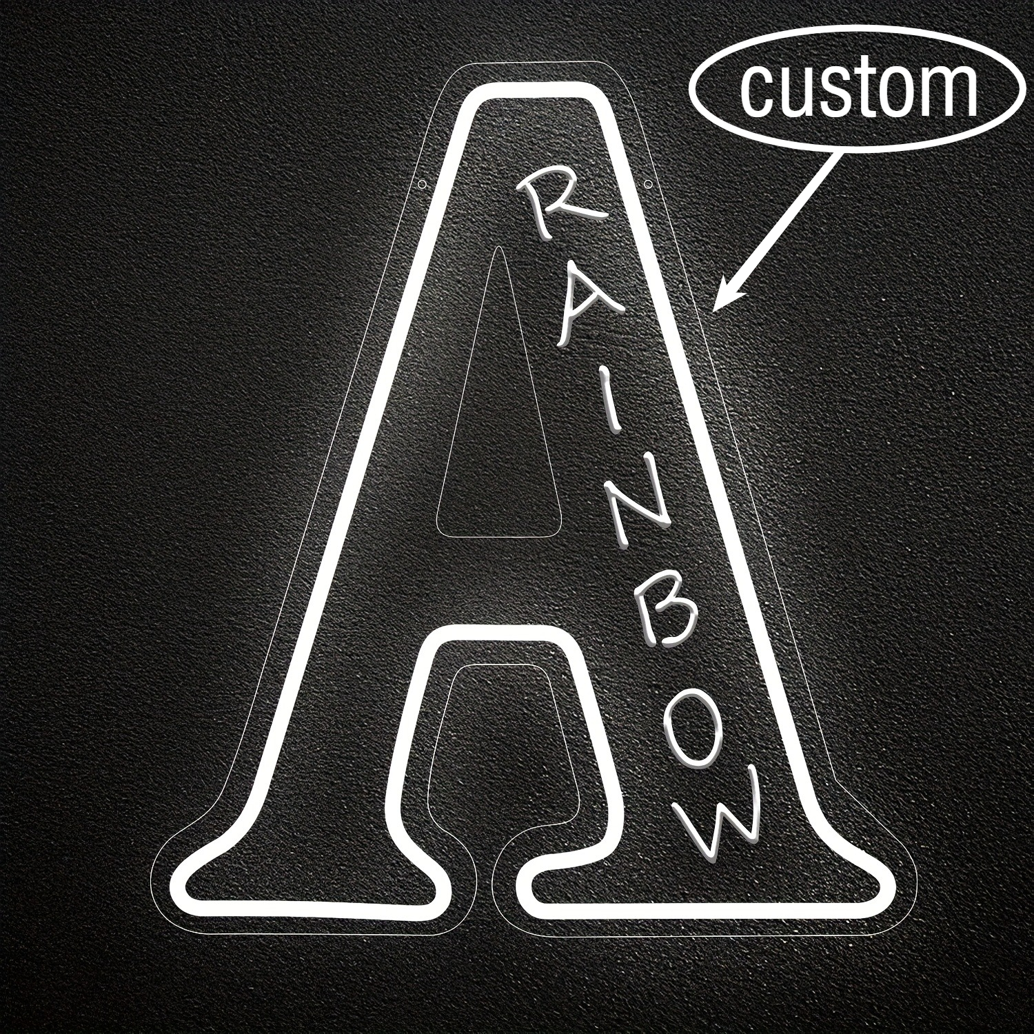 Custom 26 Letters 3D Embossed  - Wedding Led avis et prix