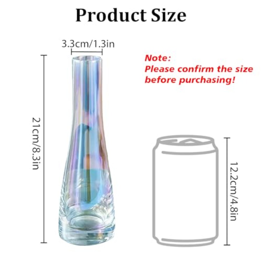 8.3'' Single Flower Vase, Smal - Centerpiece Vase Tall avis et prix