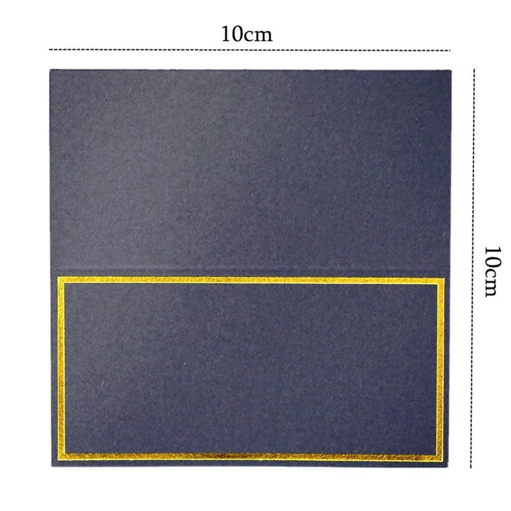 10/20/50pcs Black Gold Name Pl - Table Number Gold avis et prix