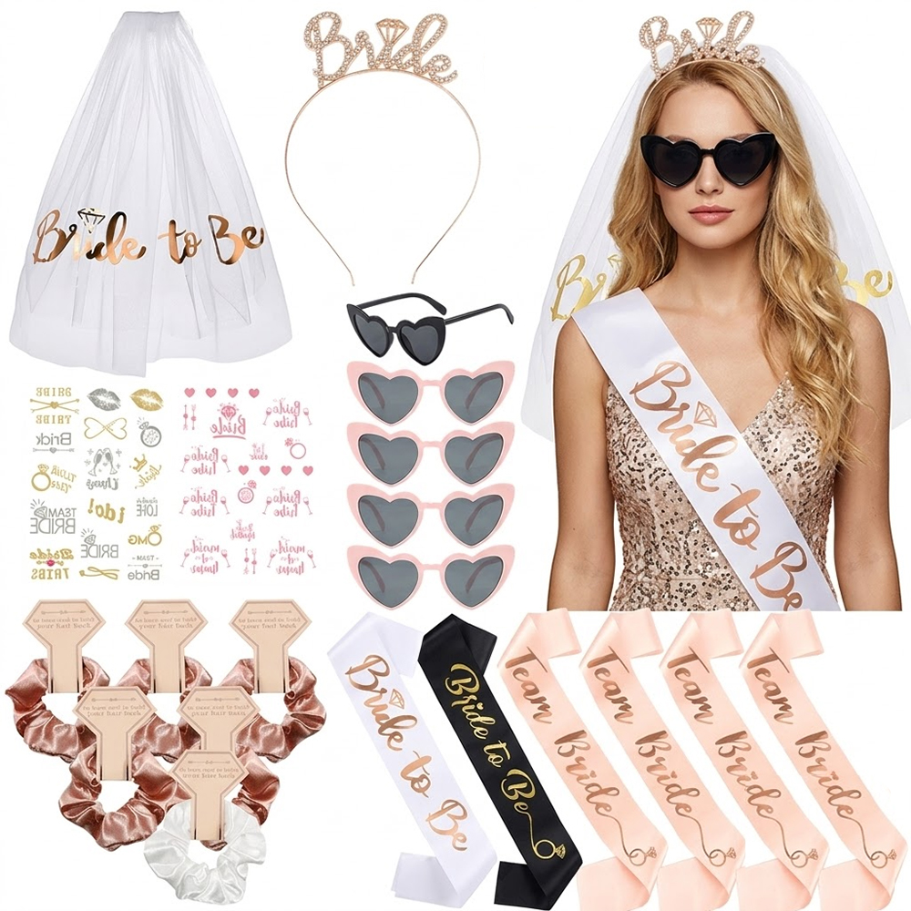 Rose Gold Bachelorette Party D - Wedding Supply Kit avis et prix