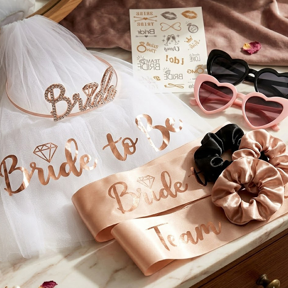 Rose Gold Bachelorette Party D - Wedding Supply Kit avis et prix