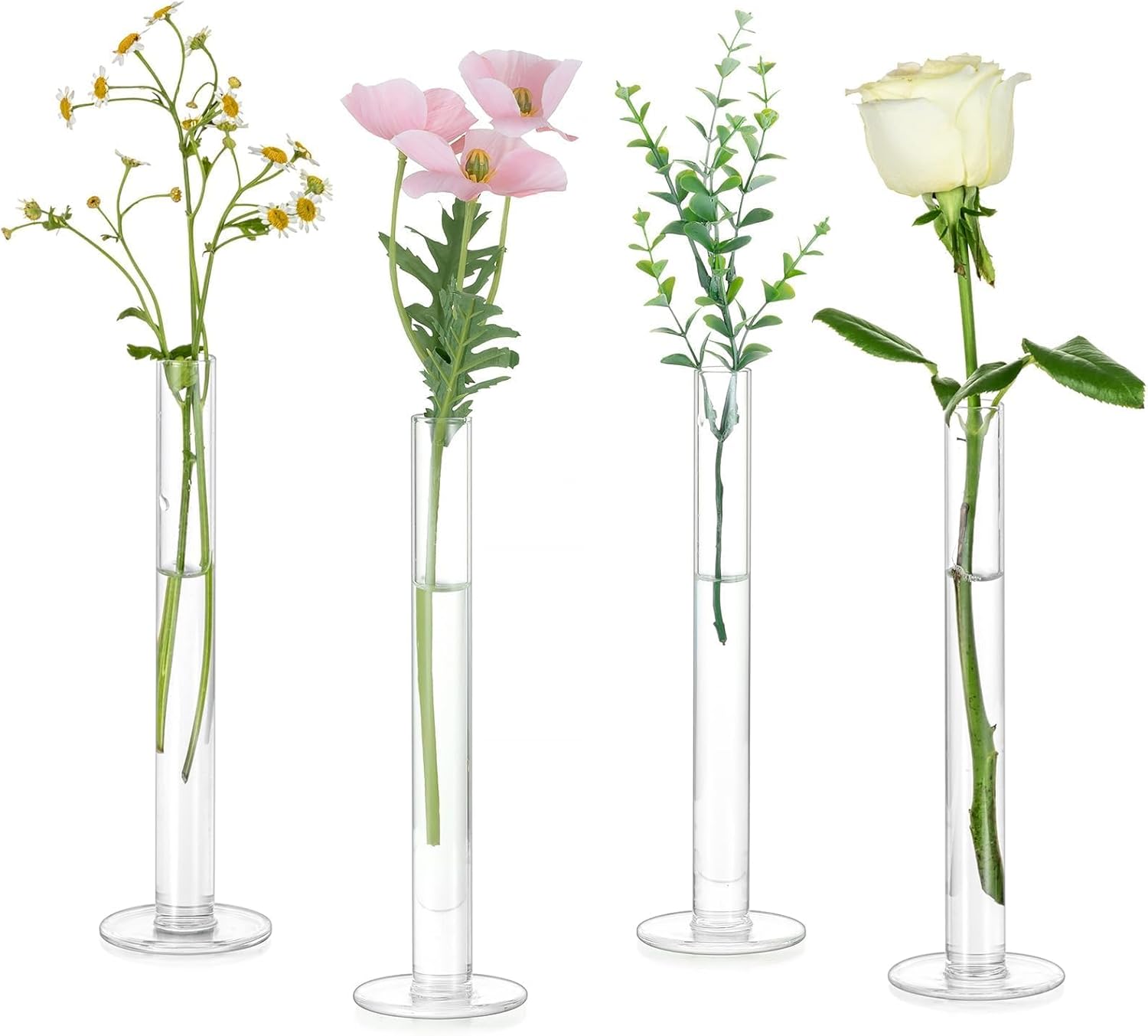Glass Bud Vase for Centerpiece - Centerpiece Vase Tall avis et prix