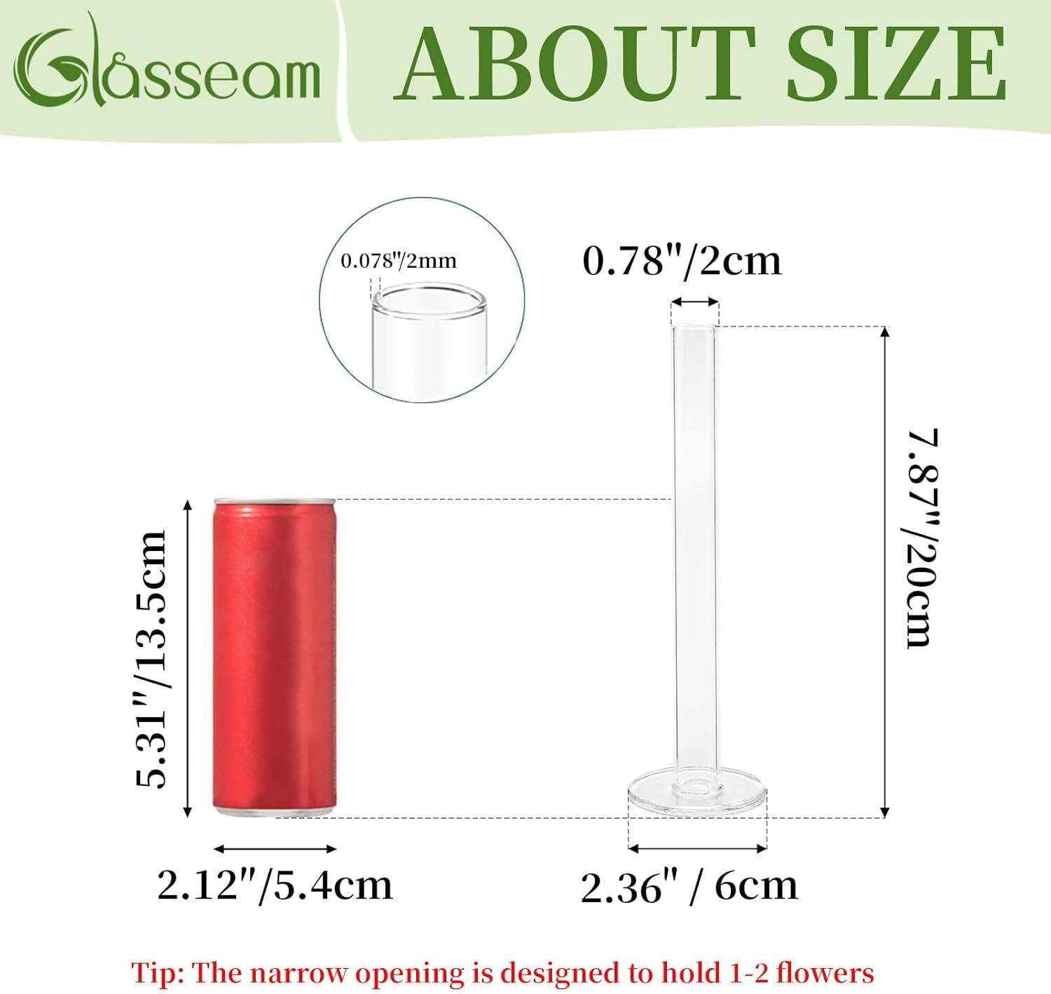 Glass Bud Vase for Centerpiece - Centerpiece Vase Tall avis et prix